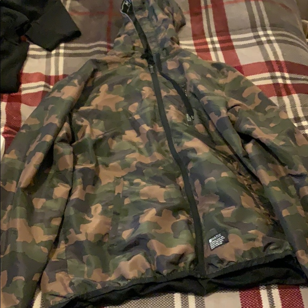 it is a camouflage jacket